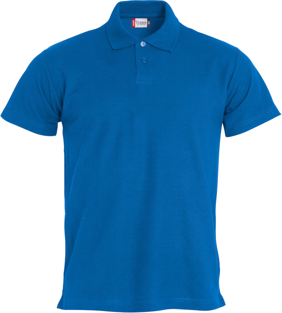 Basic Polo S/S Junior Royal Blue 90/100
