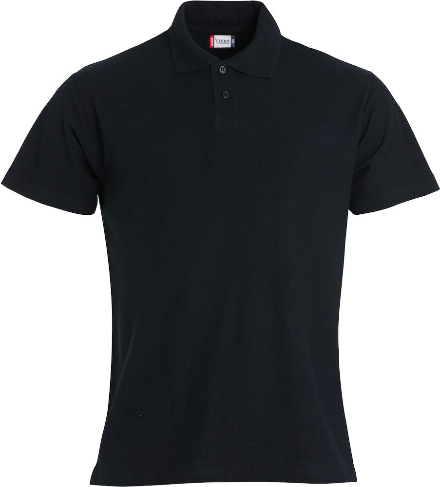 Basic Polo S/S Junior Black 90/100