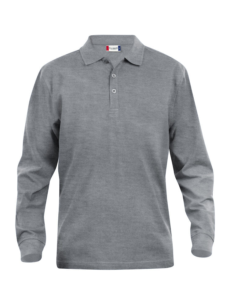 Classic Lincoln L/S Grey Melange XS
