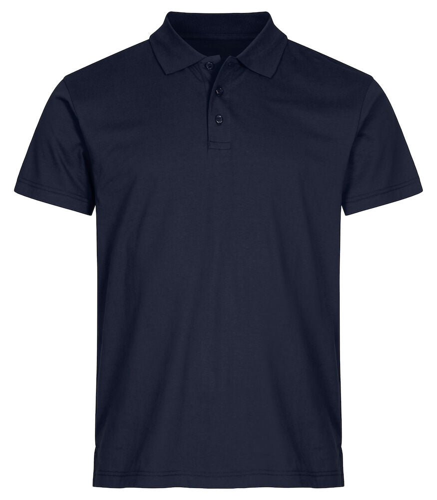 Single Jersey Polo Dark Navy XS
