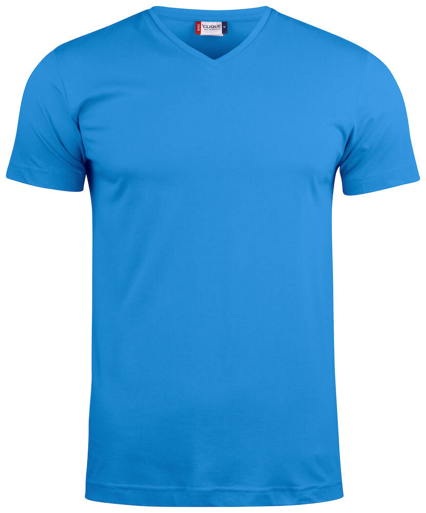 Basic-T V-neck Royalblue XS