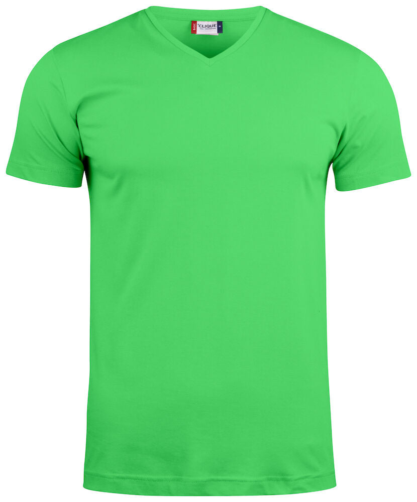Basic-T V-neck Apple Green XS