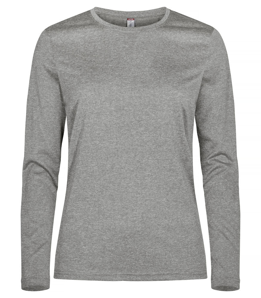 Basic Active-T LS Lady Grey Melange XS