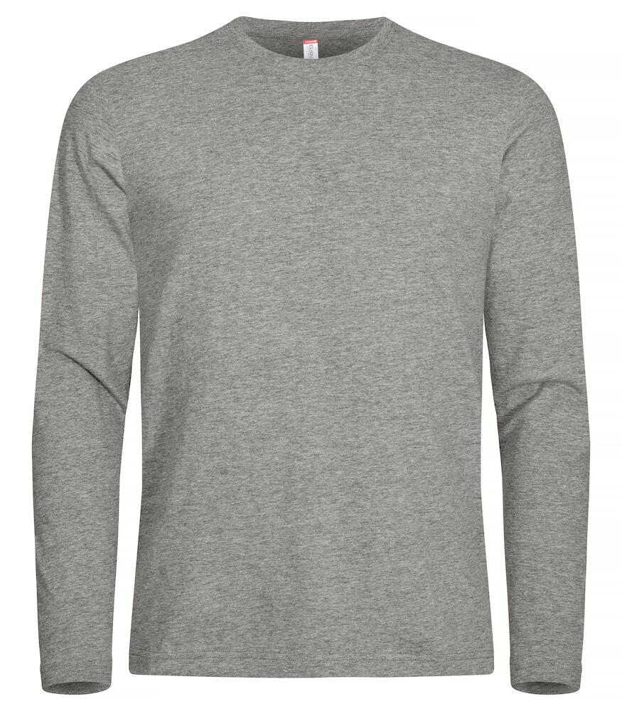 Premium Fashion-T LS Grey Melange XS