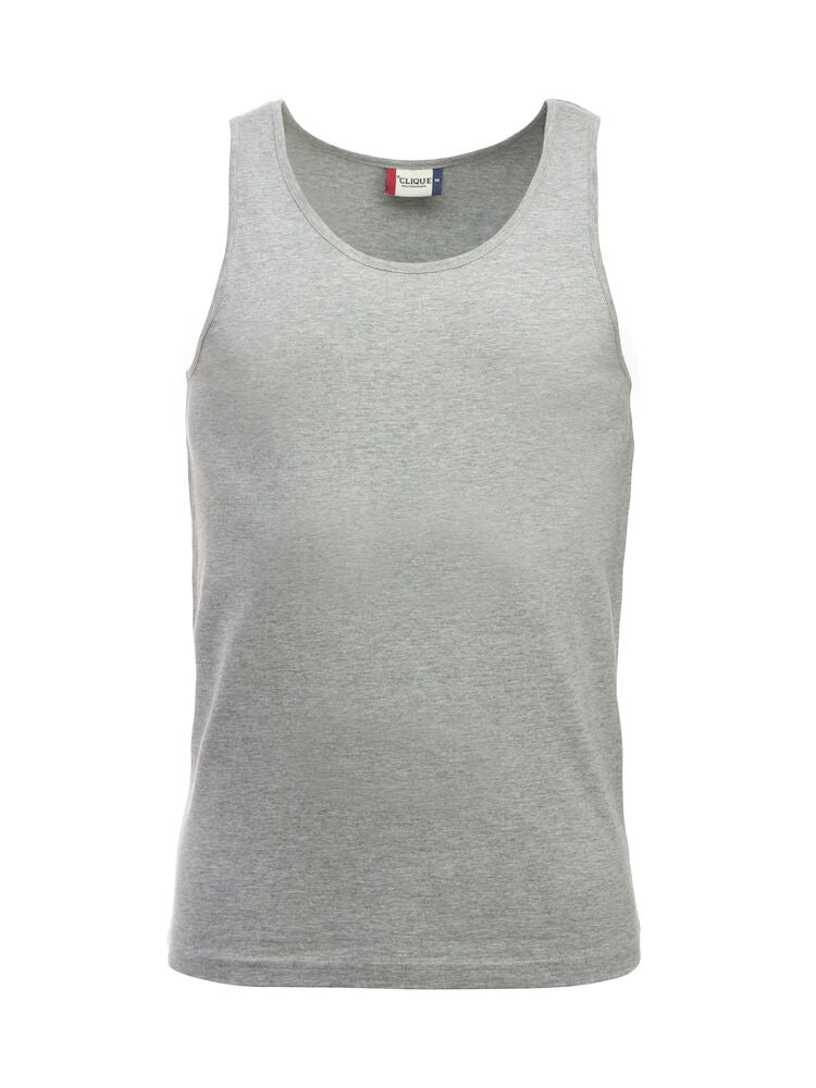 Classic Tank Top Grey Melange S