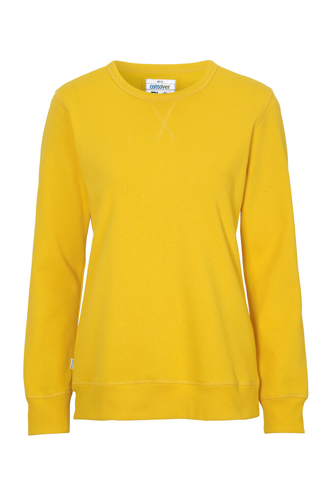 Crew Neck Lady (GOTS) Yellow XS