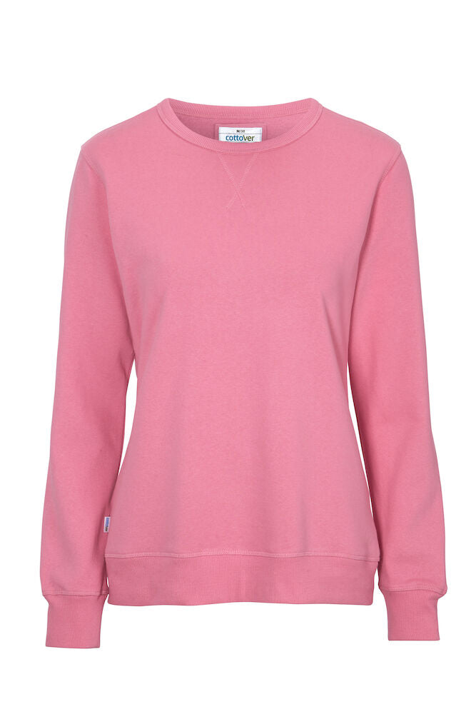 Crew Neck Lady (GOTS) Pink XS