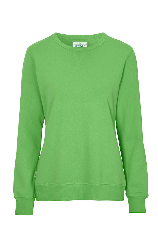 Crew Neck Lady (GOTS) Green XS