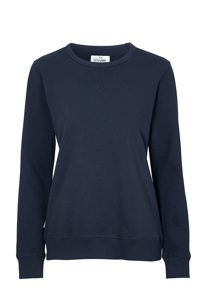 Crew Neck Lady (GOTS) Navy XS