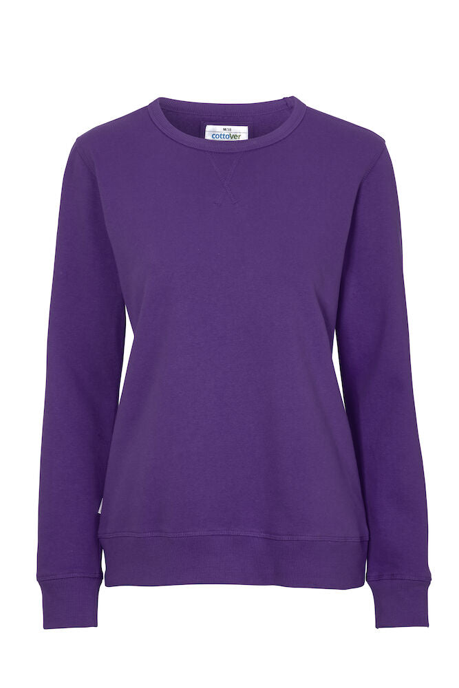Crew Neck Lady (GOTS) Purple XS