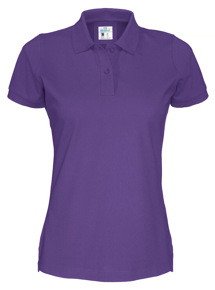 Pique Lady (GOTS) Purple XS