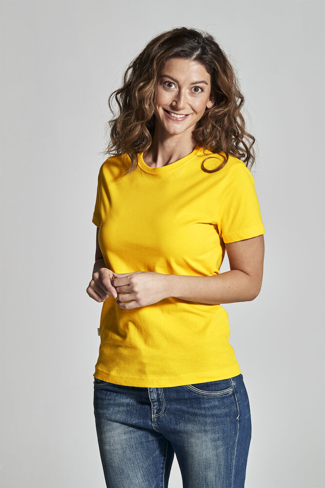 T-shirt Lady Yellow