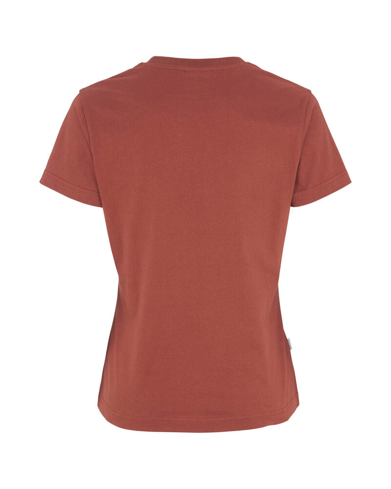 T-shirt Lady Rust Red