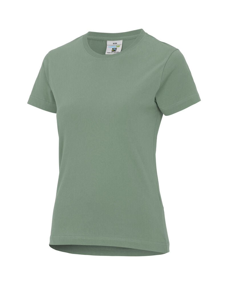 T-shirt Lady Dusty Green