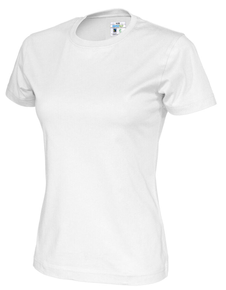 T-shirt Lady White