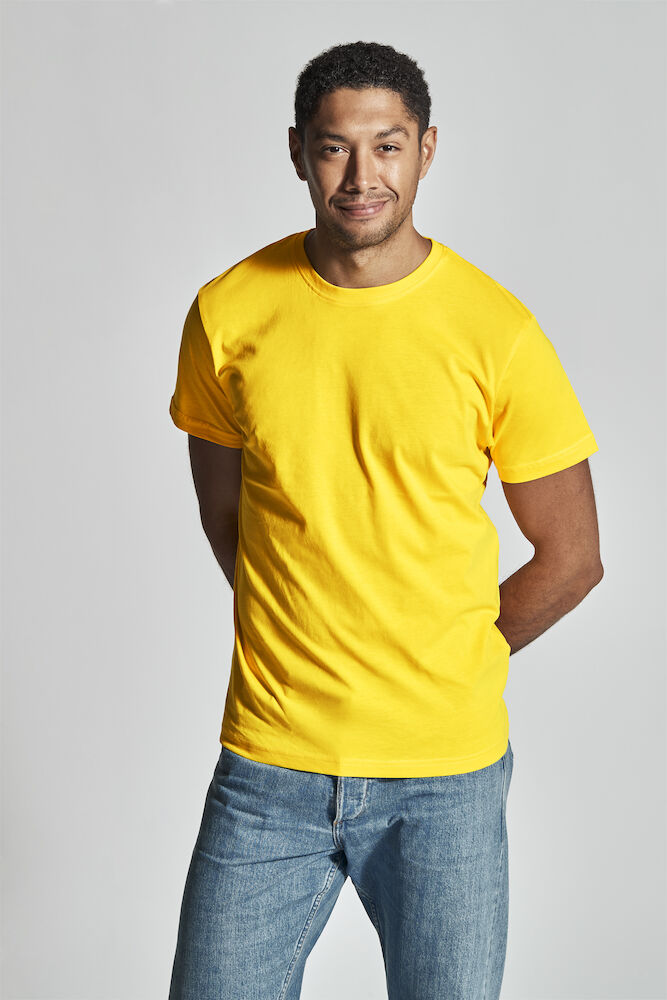 T-shirt Man Yellow