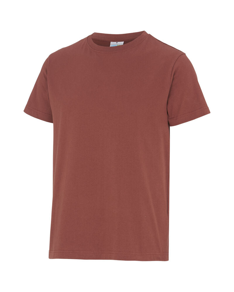 T-shirt Man Rust Red