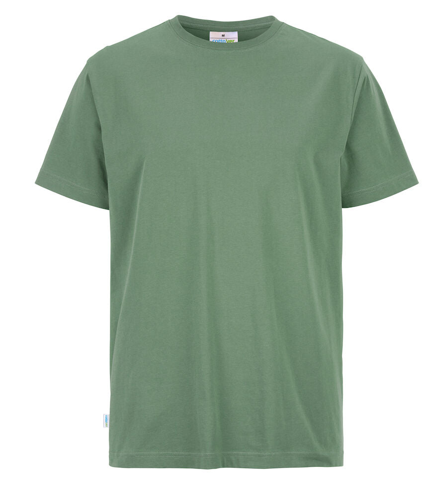T-shirt Man Dusty Green