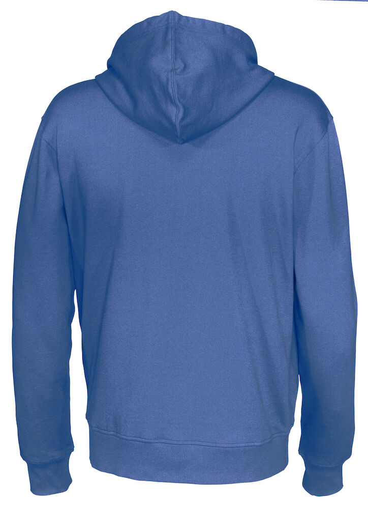 Full Zip Hood Man Royal Blue