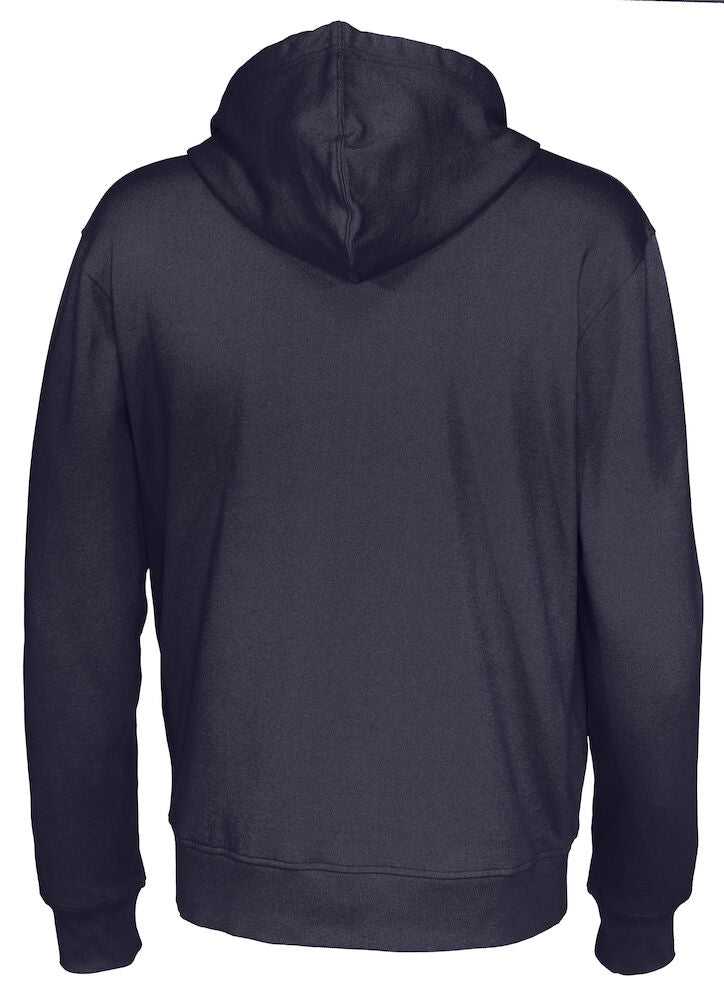 Full Zip Hood Man Navy