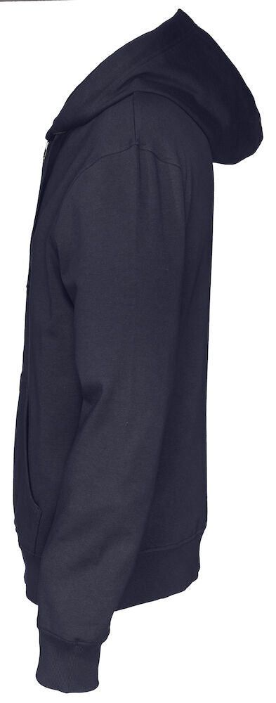 Full Zip Hood Man Navy