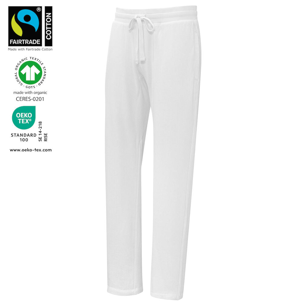 Sweat Pants Man (GOTS) White S
