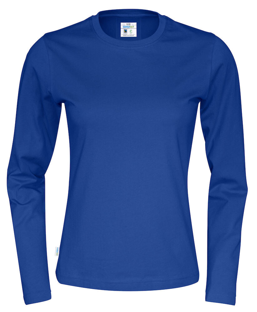 T-Shirt LS Lady (GOTS) Royal XS