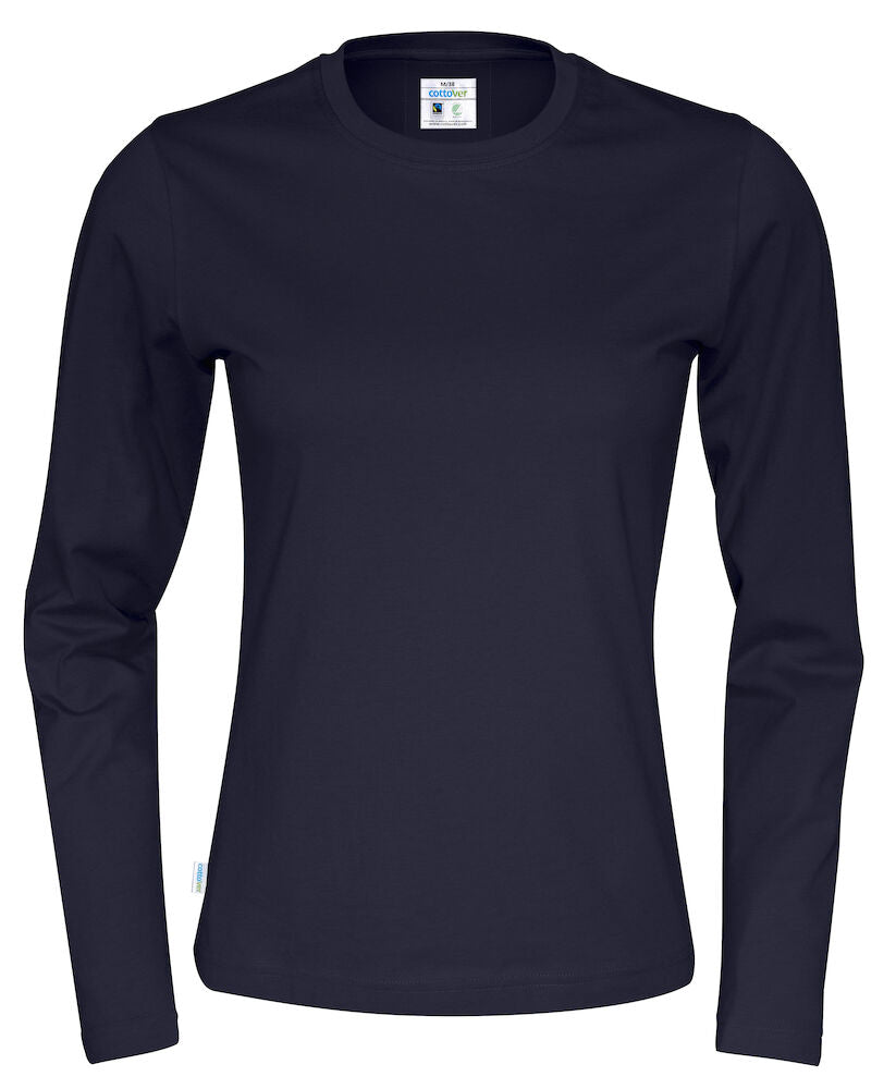 T-Shirt LS Lady (GOTS) Navy XS