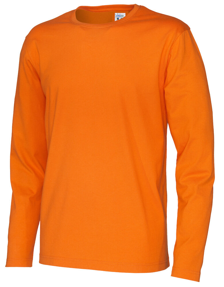 T-Shirt LS Man (GOTS) Orange S