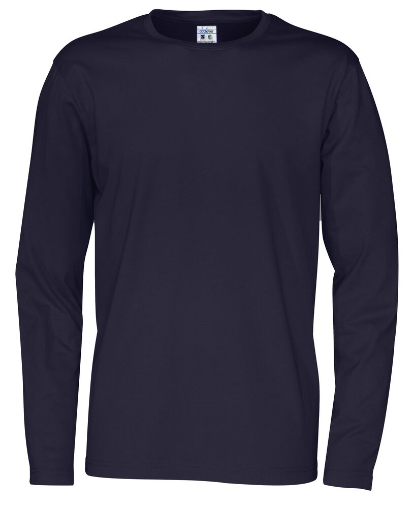 T-Shirt LS Man (GOTS) Navy S