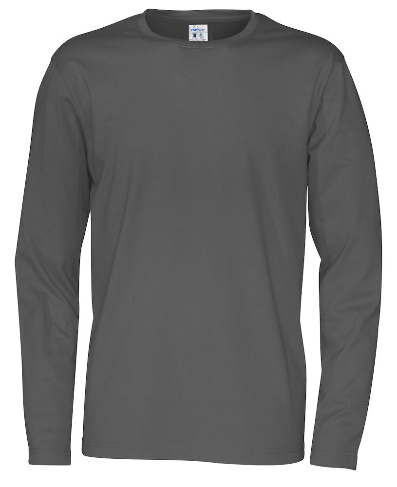 T-Shirt LS Man (GOTS) Charcoal S