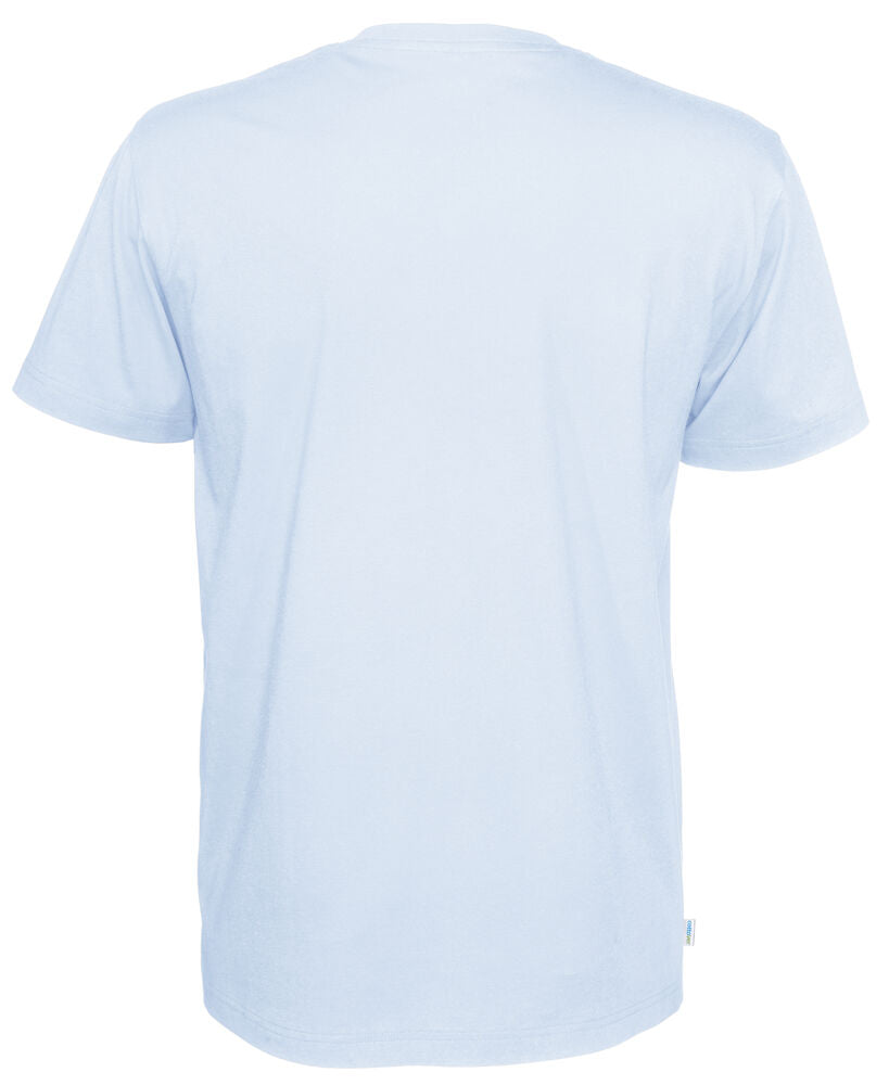 T-Shirt V-Neck Man Sky Blue