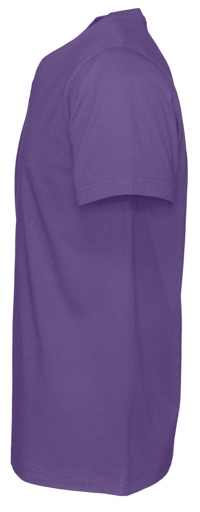 T-Shirt V-Neck Man Purple