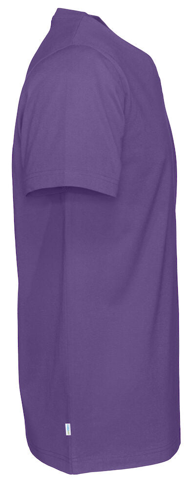 T-Shirt V-Neck Man Purple