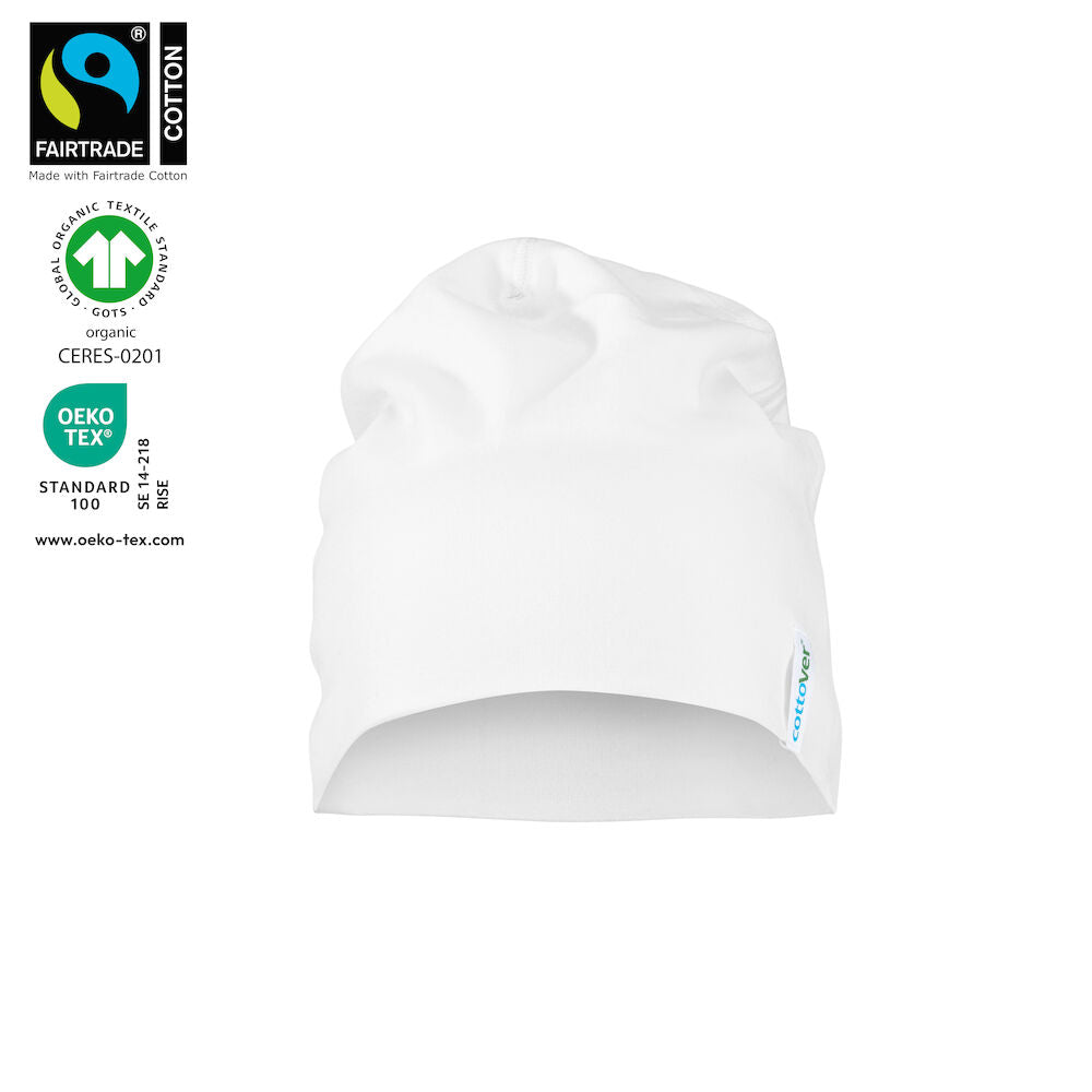 Beanie (GOTS) White 0