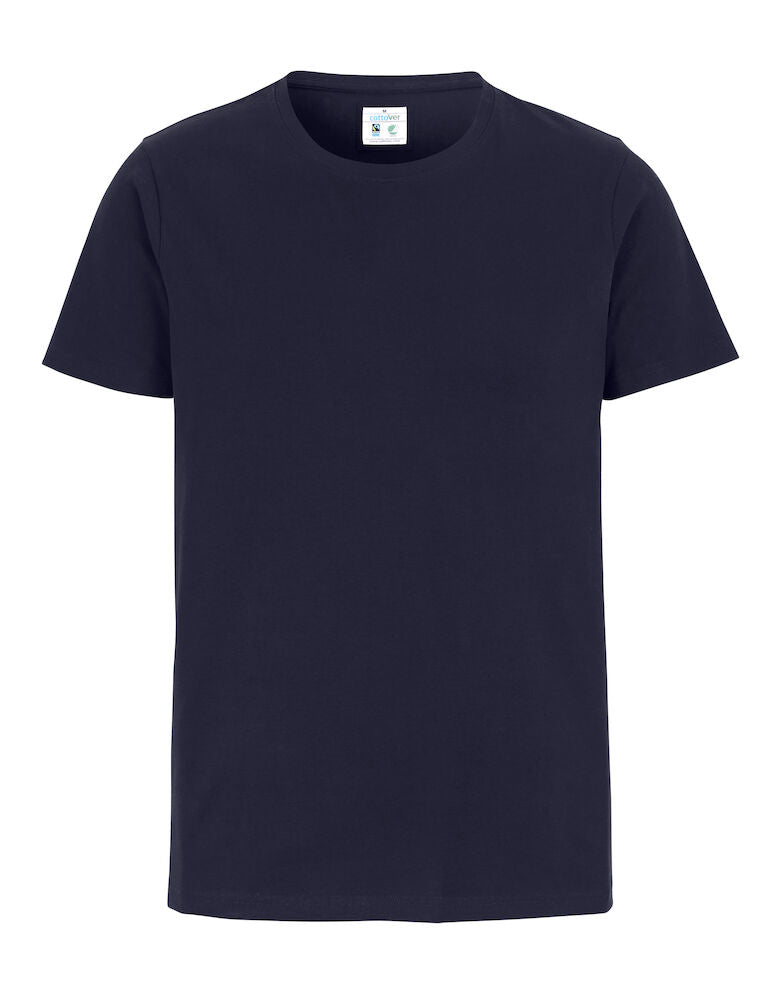 Stretch R-neck Man (GOTS) Navy S