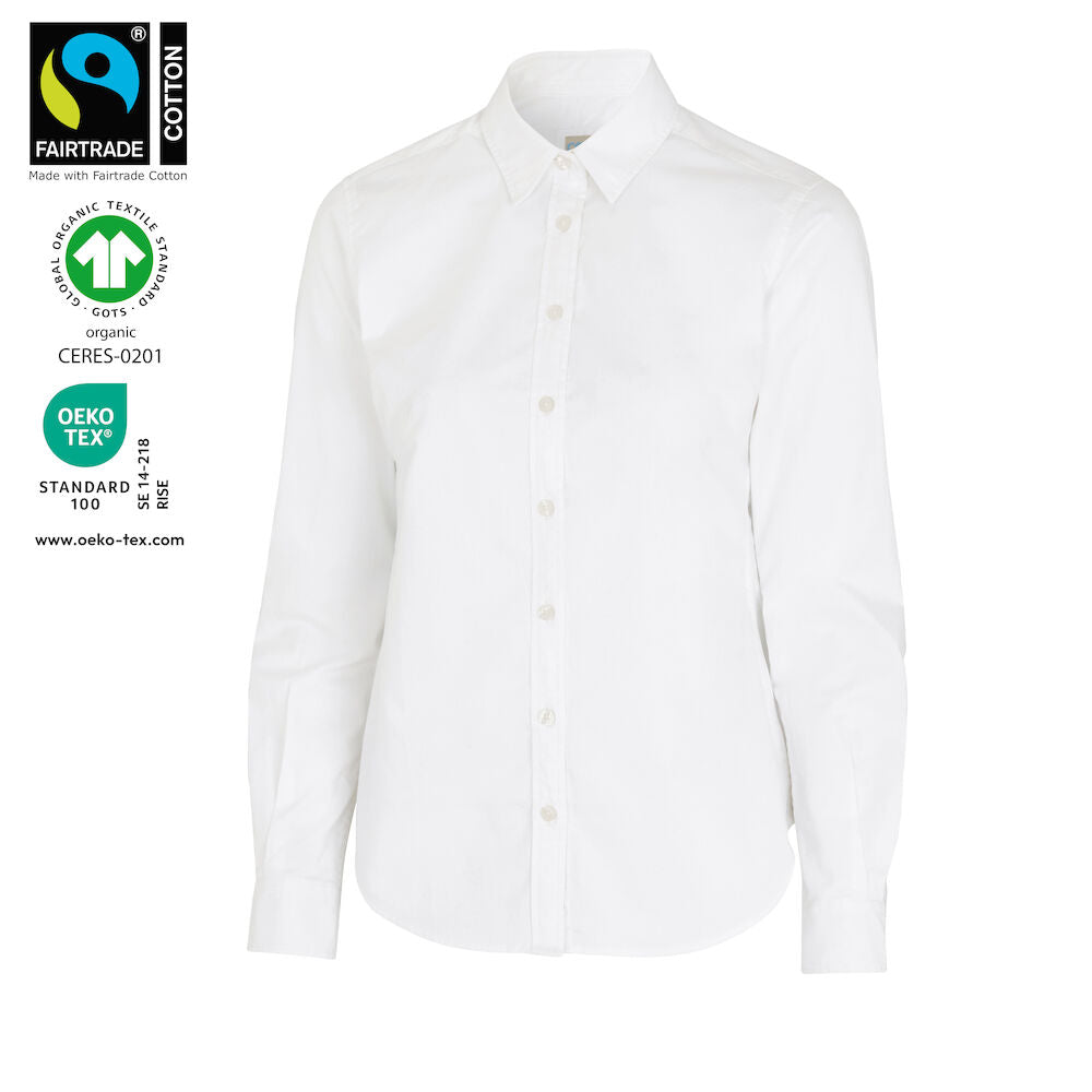 Poplin Lady (GOTS) White 34
