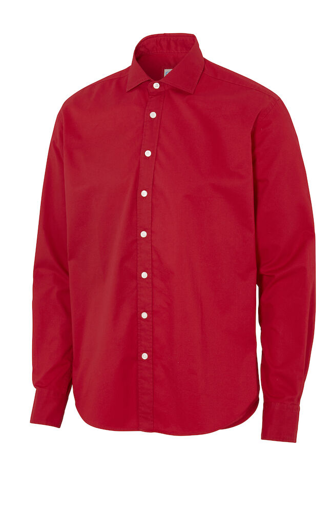 Poplin Comfort Man (GOTS) Red 36