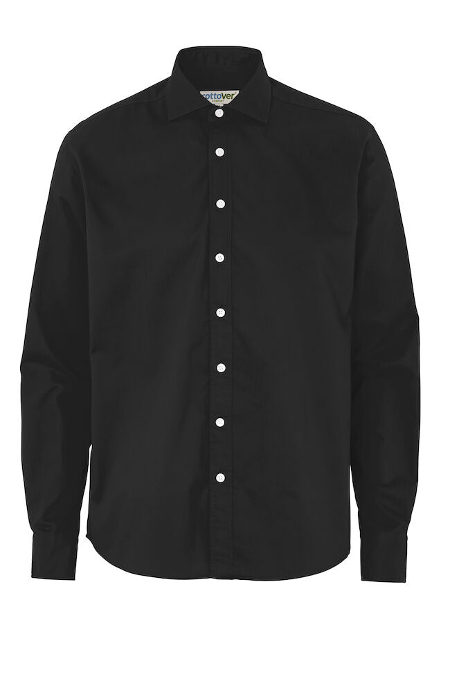 Poplin Comfort Man (GOTS) Black 36