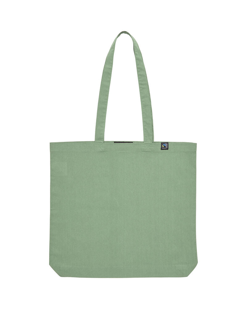 Key Tote Bag (GOTS) Dusty Green One size