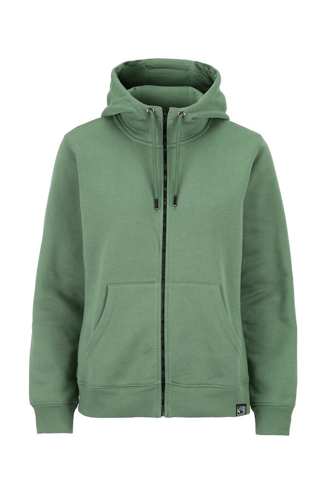 Key FZ Hood Lady (GOTS) Dusty Green XS