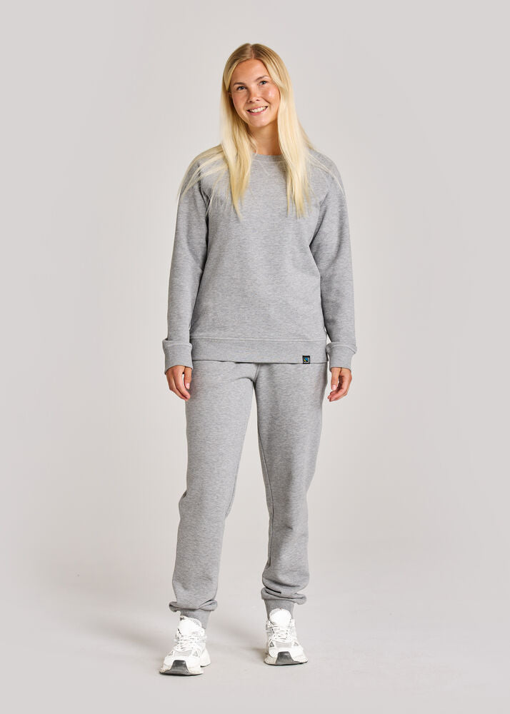 F. Terry Crew Neck Lady