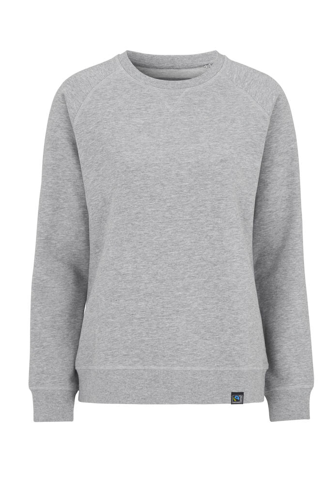 F. Terry Crew Neck Lady Grey Melange M