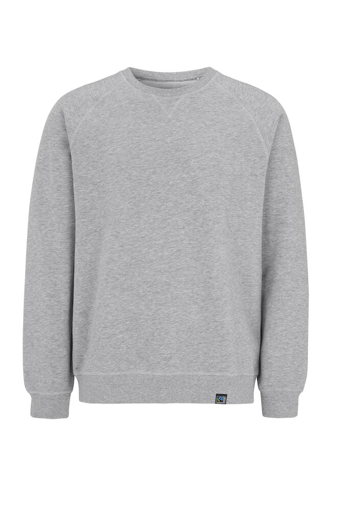 F. Terry Crew Neck Man Grey Melange S