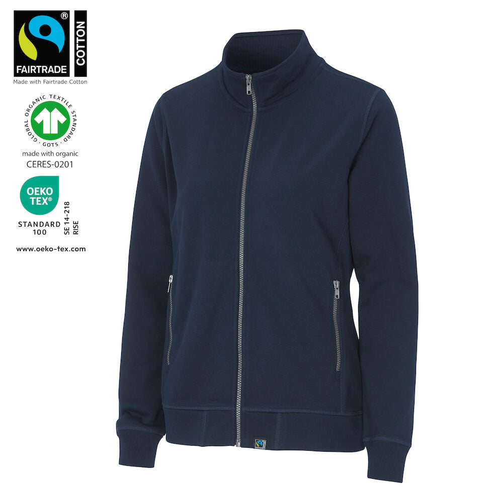 F. Terry FZ Collar Lady (GOTS) Navy XS