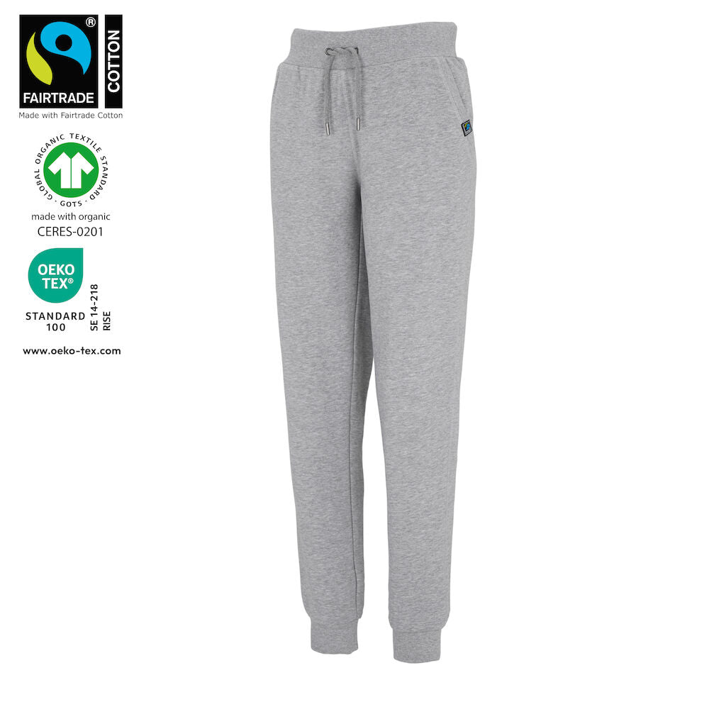 F. Terry Pants Lady Grey Melange XS