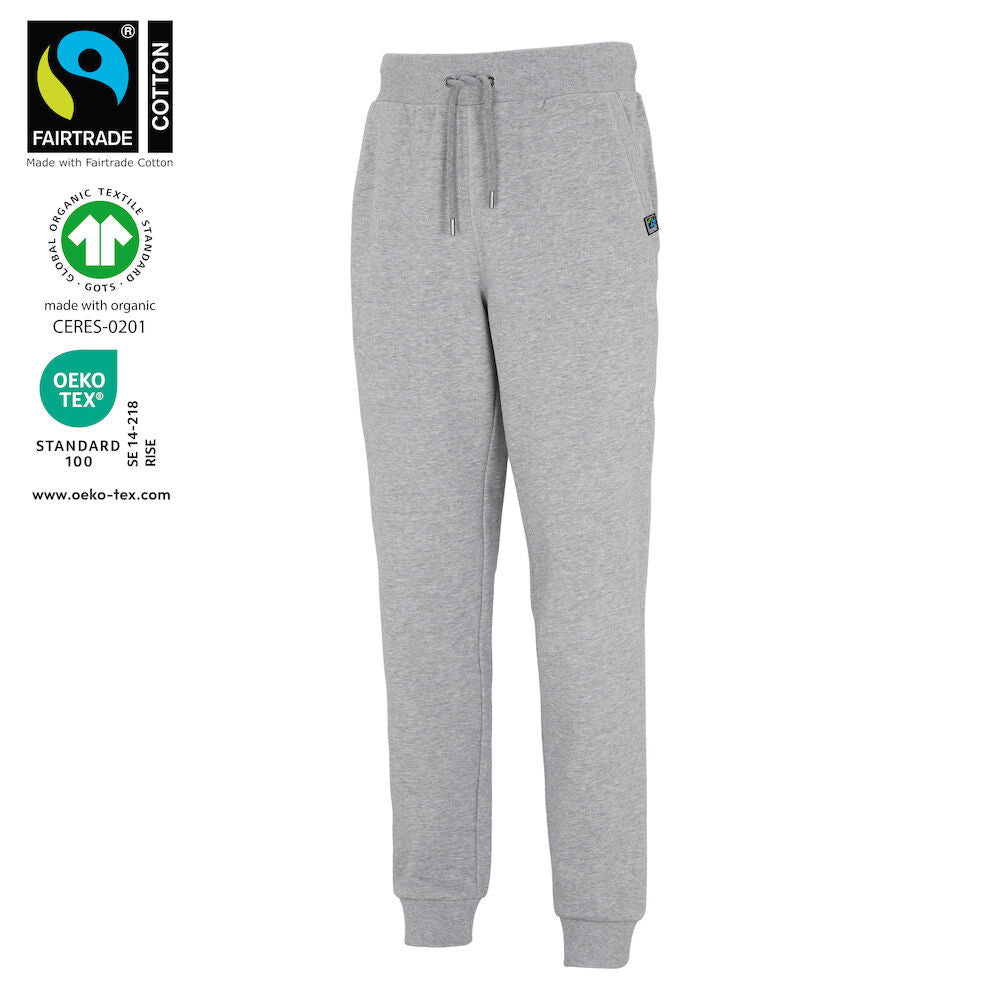 F. Terry Pants Man Grey Melange S