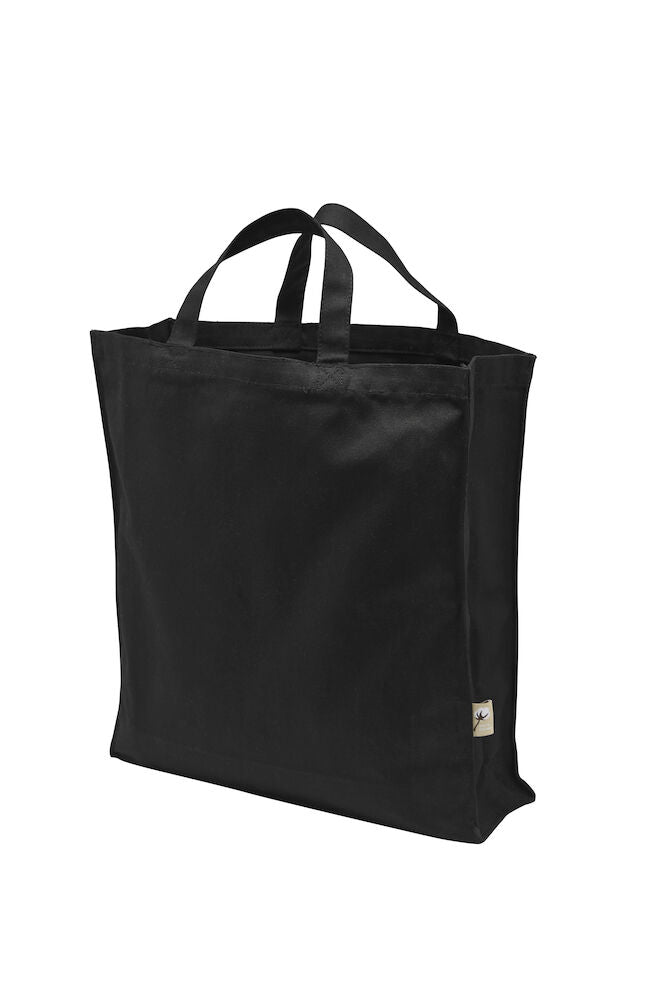 Heavy Canvas Bag (GOTS) Black One size
