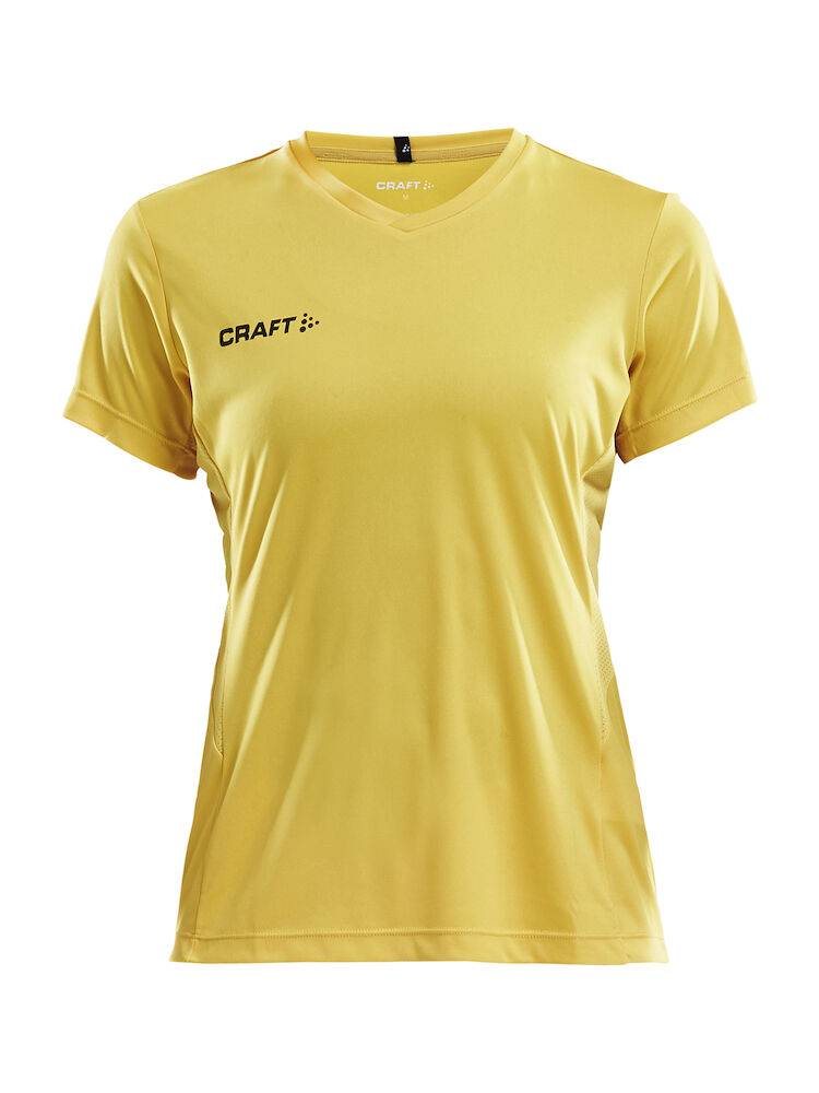Squad Jersey Solid W Yellow XS
