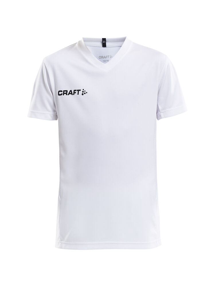 Squad Jersey Solid Jr White 110/116